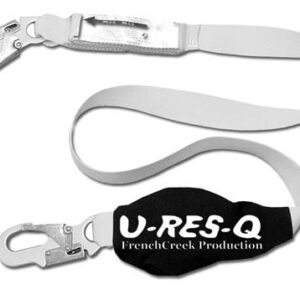 SHOCK ABSORBING WEB LANYARD WITH RESCUE LADDER