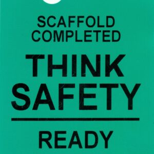 Scaffold Safety Tags