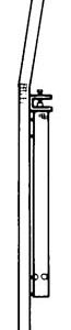 LIGHT DUTY GUARD RAIL POST