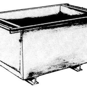 MORTAR BOX WITH  3" I-BEAMS - 12'