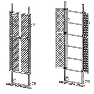 Security Ladder Door