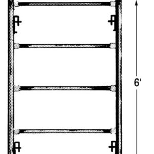 6' HIGH SHORING FRAME 4' WIDE