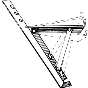 STEEL ADJUSTABLE ROOF BRACKET