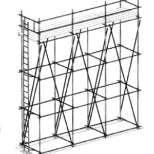 TUBE AND CLAMP SCAFFOLD SYSTEM