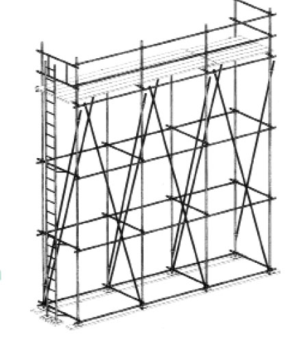 TUBE AND CLAMP SCAFFOLD SYSTEM