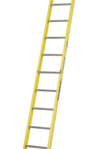 UTILITY FIBERGLASS FLAT RUNG SINGLES