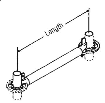 UNIVERSAL SYSTEM SCAFFOLD - HORIZONTAL - LOAD BEARING