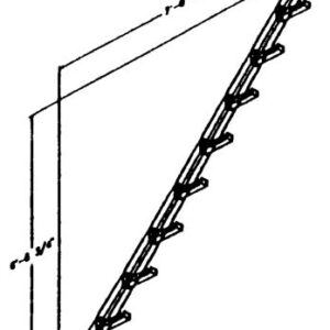 UNIVERSAL SYSTEM SCAFFOLD - STAIR STRINGER