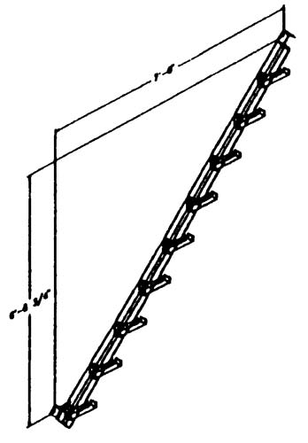 UNIVERSAL SYSTEM SCAFFOLD - STAIR STRINGER