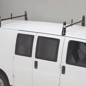 STEEL VAN RACKS: FOR VANS WITH RAIN GUTTERS