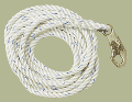 50' 5/8" LANYARD WITH HOOK